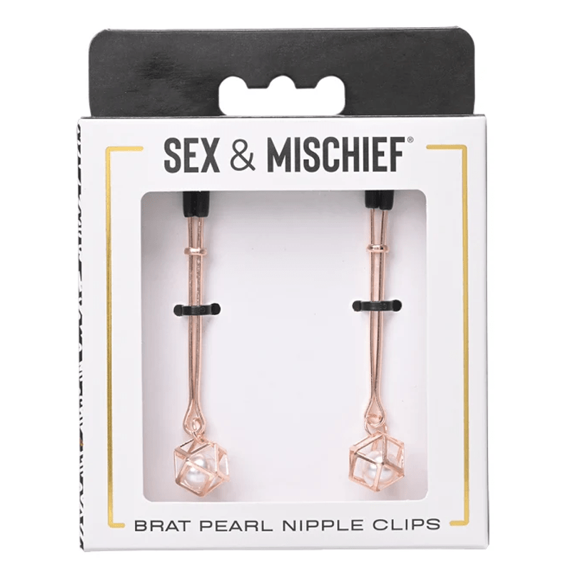 Sex & Mischief BDSM Sex & Mischief Brat Pearl Nipple Clips