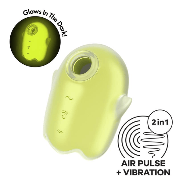 Satisfyer Glowing Ghost Air Pulse Vibrator - Dreamy Desire