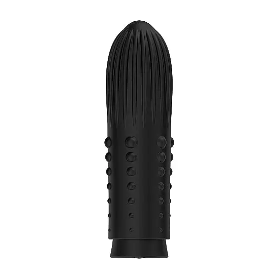 Shots Toys Vibrators Shots Elegance: Black Lush Turbo Bullet Vibrator