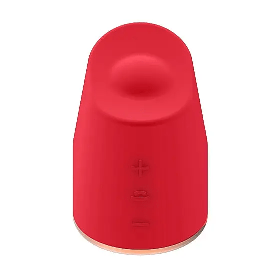 Shots Toys Vibrators Shots Elegance - Red Dazzling Rotating & Vibrating Clitoral Stimulator