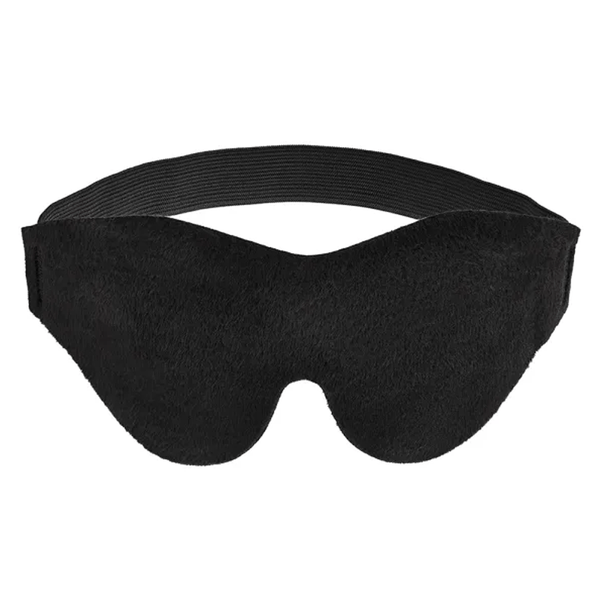 Sportsheets BDSM Soft Blindfold, Black