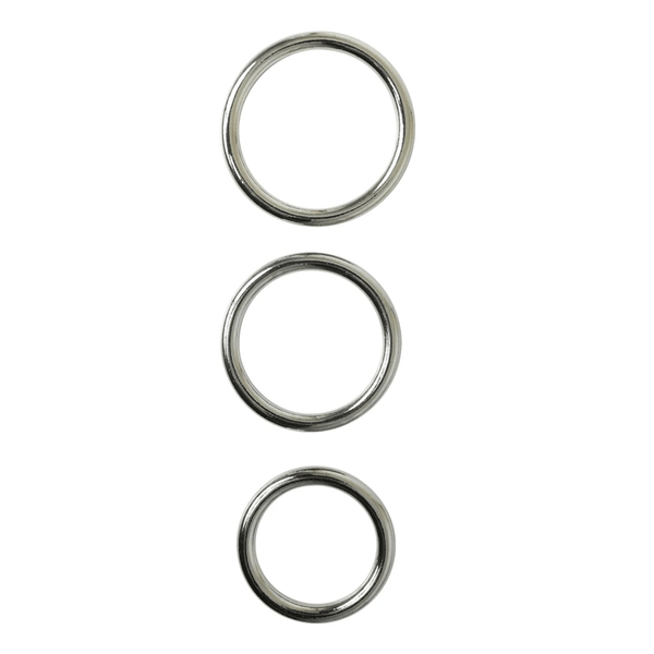Sportsheets For Him Metal O Ring 3 pack
