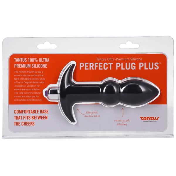 Tantus Perfect Plug Plus Vibrating Anal Plug - Dreamy Desire