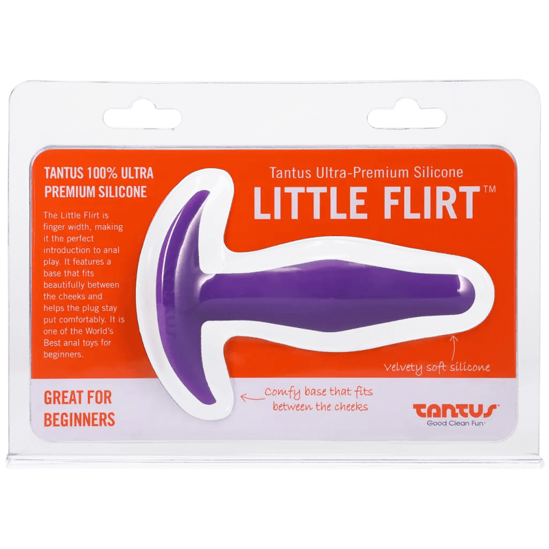 Tantus Anal Toys Purple Haze Tantus Silicone Little Flirt Butt Plug - (Purple Haze)