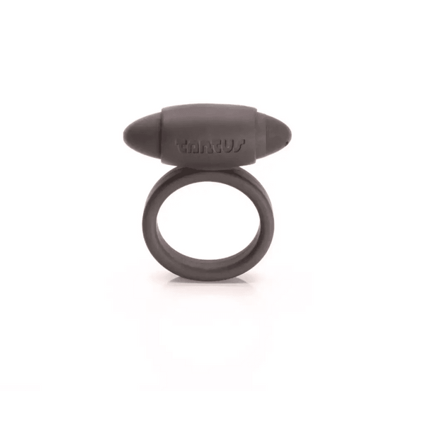 Tantus Vibrating Super Soft Penis Cock Ring in Black - Dreamy Desire