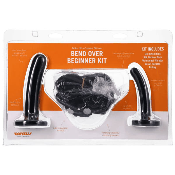 Tantus Bend Over Beginner Harness Kit - Onyx - Dreamy Desire