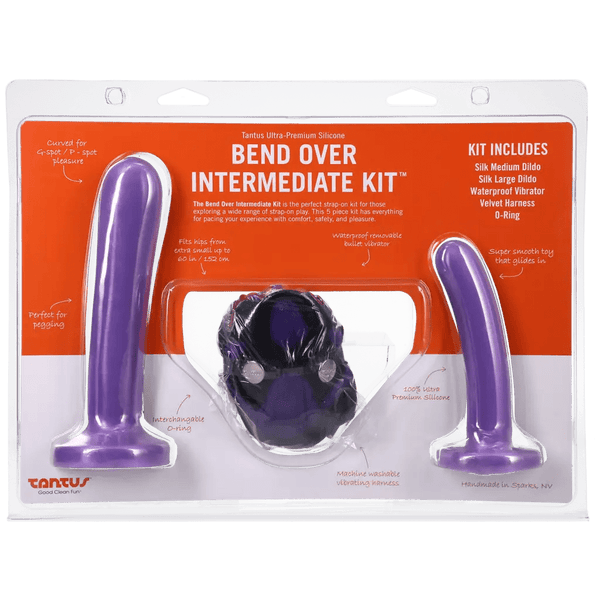 Tantus Anals Toys Default Tantus Bend Over Intermediate Harness Kit - (Lavender, Medium)