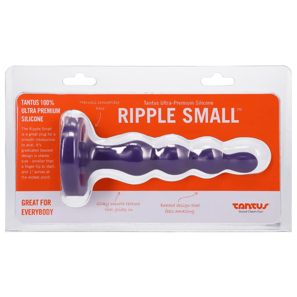 Tantus Anals Toys Default Tantus Ripple Small Firm Plug Anal Beads