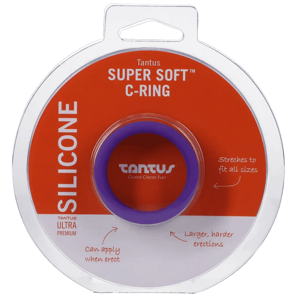 Tantus Super Soft Silicone C-Ring (Lilac) - Dreamy Desire