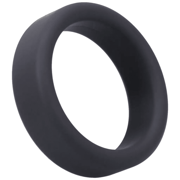 Tantus Super Soft Cock Ring (Black) - Silicone C Ring - Dreamy Desire