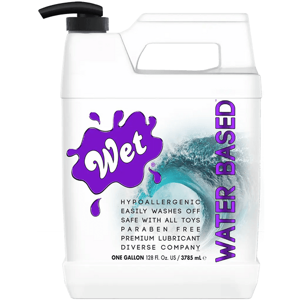 Wet Lubes Wet Original Water Based Premium Lubricant 1 Gallon