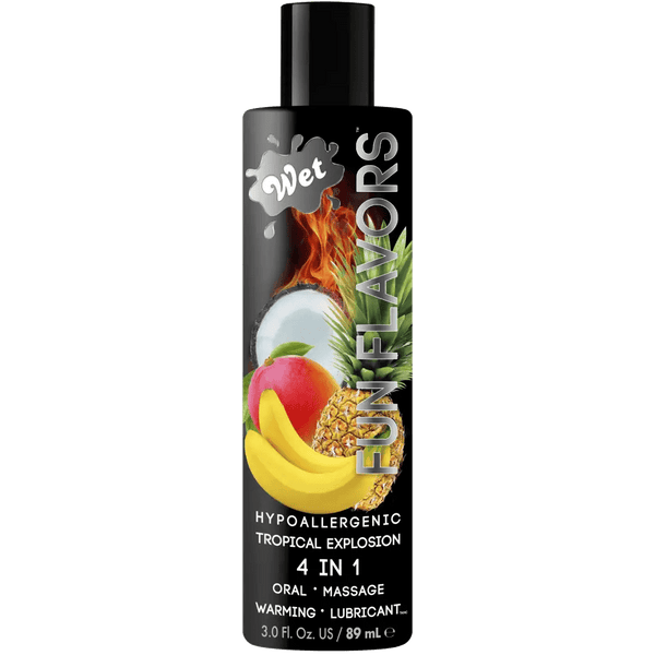 Wet Other Wet Fun Flavors 4-in-1 Tropical Explosion Warming Lubricant 3oz
