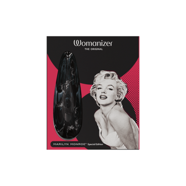 Womanizer Vibrators Black Marble Womanizer Classic 2 Marilyn Monroe Edition Pleasure Air Stimulator