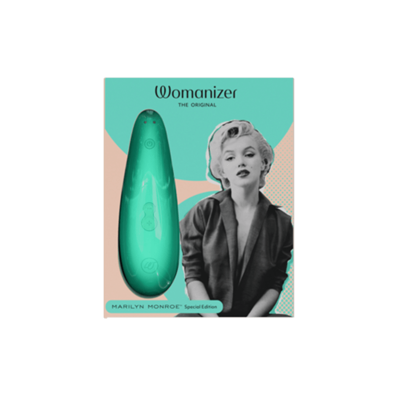 Womanizer Vibrators Black Marble Womanizer Classic 2 Marilyn Monroe Edition Pleasure Air Stimulator