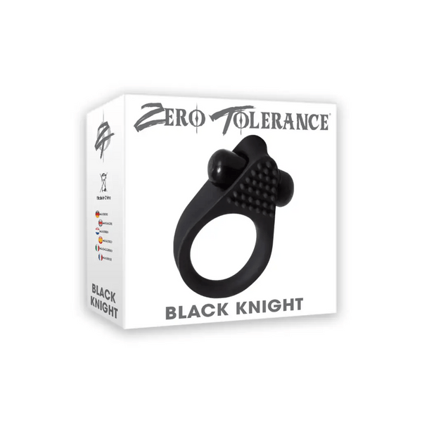 Zero Tolerance For Him Zero Tolerance Black Knight Cock Ring