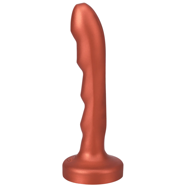 Tantus Charmer Silicone Dildo Copper - Dreamy Desire
