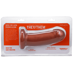 Tantus They/Them Silicone Dildo - Dreamy Desire