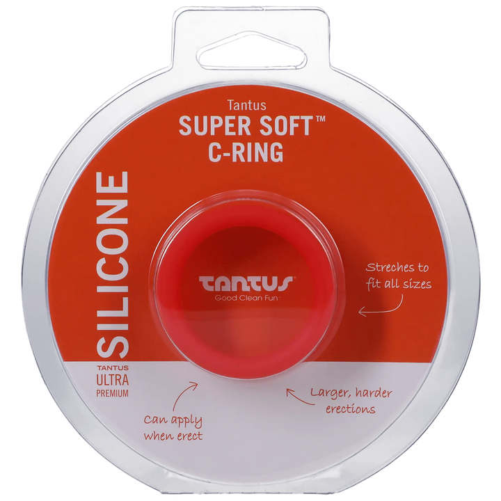 Super Soft Cock Ring Red - Dreamy Desire