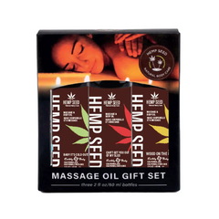 Hemp Seed Winter Massage Oil Gift Set