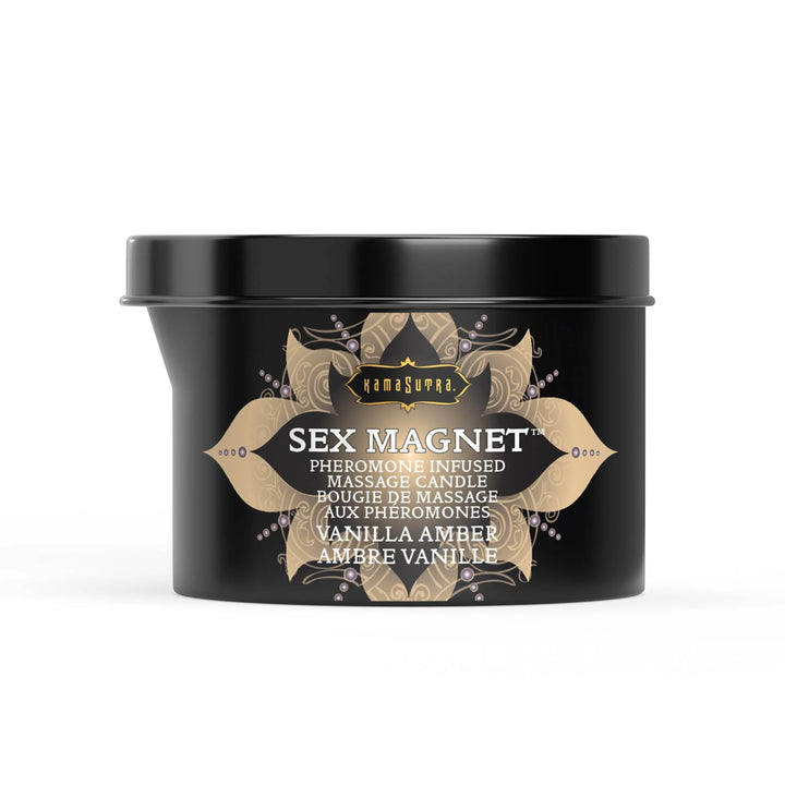 Sex Magnet Massage Candle Vanilla Amber (with pour spout) 6 oz/170 g - Dreamy Desire