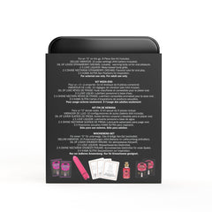 WEEKENDER KIT VIBE Strawberry Dreams Includes: Oil of Love, Reusable 10 speed mini vibe, Massage Oil, Love Liquid and Erotic Playcards - Dreamy Desire