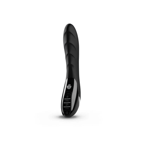 Mystim Sizzling Simon eStim Vibrator, Black Edition - Dreamy Desire