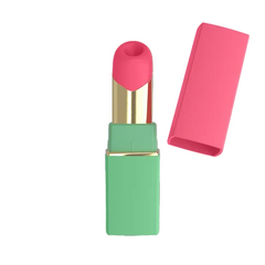 Green and pink Womanizer Beauty with soft silicone head
