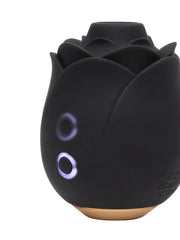 Fifty Shades of Grey Black Rose Silicone Clitoral Suction Stimulator 2.0