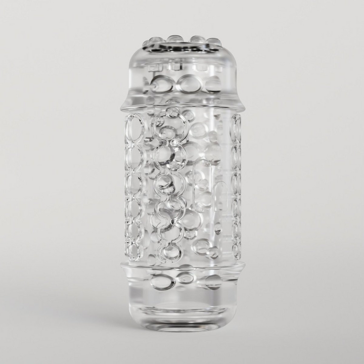 The Handy Pearl Sleeve from the Mermaid Collection, an open-ended textured TPE sleeve