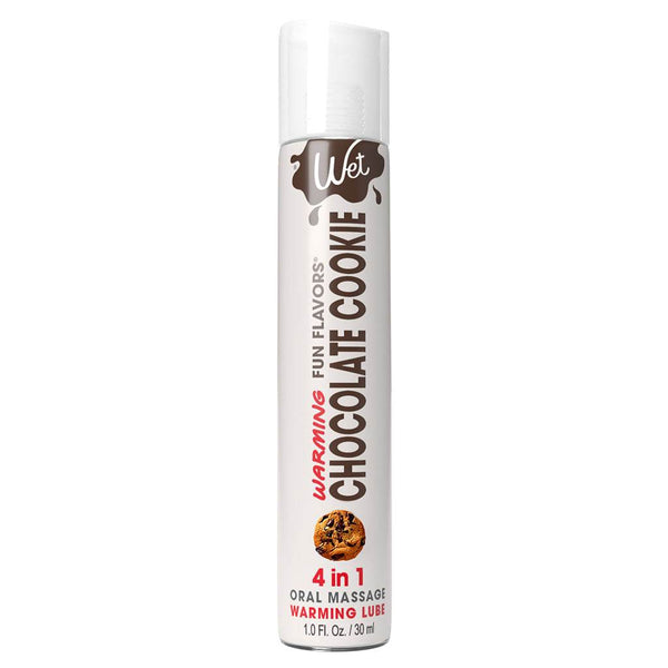 Wet Fun Flavors 4-in-1 Chocolate Cookie Warming Lubricant - Dreamy Desire