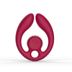 SVibe Snail GIZI Duo Couples Stimulator, burgundy