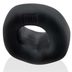 FIT BULGE hung-style cockring BLACK FOG