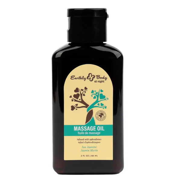 Hemp Seed at Night Massage Oil Aphrodisiac Collection Sea Jasmine 2oz / 60ml