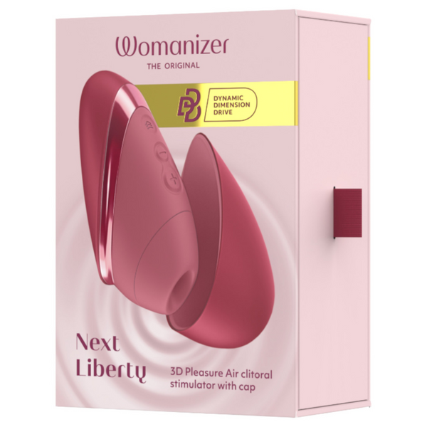 Womanizer Next Liberty silicone stimulation head that surrounds the clitoris