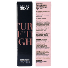 SIMPLY SEXY PHEROMONE PERFUME OIL ROLL-ON - TURN OFF THE LIGHTS - 0.34 floz | 10.2mL