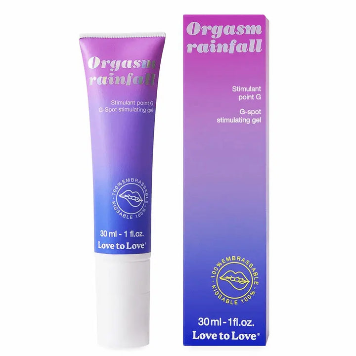 ORGASM RAINFALL - G SPOT STIMULATING GEL - 30ML / 1FL.OZ. - Dreamy Desire