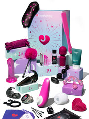 Contents of the Lovehoney Enjoy 24-day advent calendar