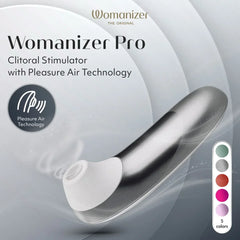 Womanizer Pro - Silver Grey