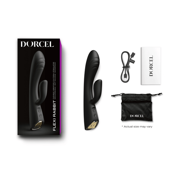 Dorcel Flexi Rabbit Warming Vibrator - Dreamy Desire