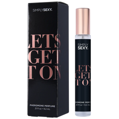SIMPLY SEXY PHEROMONE PERFUME SPRAY - LET'S GET IT ON - 0.31 floz | 9.2mL
