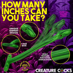 Slither Snake Dildo, view 3
