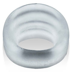 EXPANDER slimmer scoop style cockring CLEAR STEAM