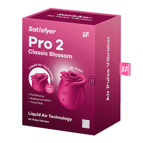 Satisfyer Pro 2 Classic Blossom Air Pulse Vibrator – Dreamy Desire