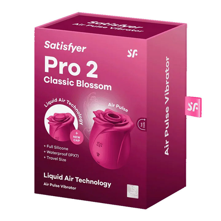 Satisfyer Pro 2 Classic Blossom Air Pulse Vibrator - Dreamy Desire