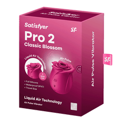 Satisfyer Pro 2 Classic Blossom Air Pulse Vibrator - Dreamy Desire