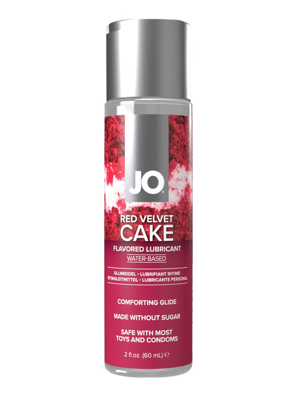 JO H2O Red Velvet Cake Flavored Lubricant - 2 fl oz 60 mL - Dreamy Desire