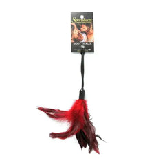 Sportsheets Pleasure Feather Ticklers Red