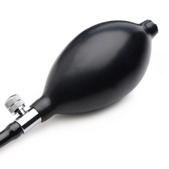 Dick-Spand Inflatable Silicone Dildo