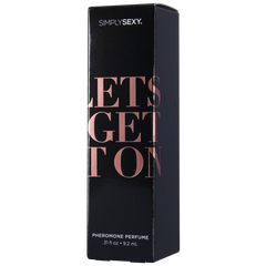 SIMPLY SEXY PHEROMONE PERFUME SPRAY - LET'S GET IT ON - 0.31 floz | 9.2mL