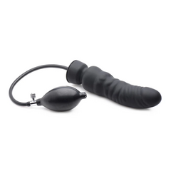 Dick-Spand Inflatable Silicone Dildo